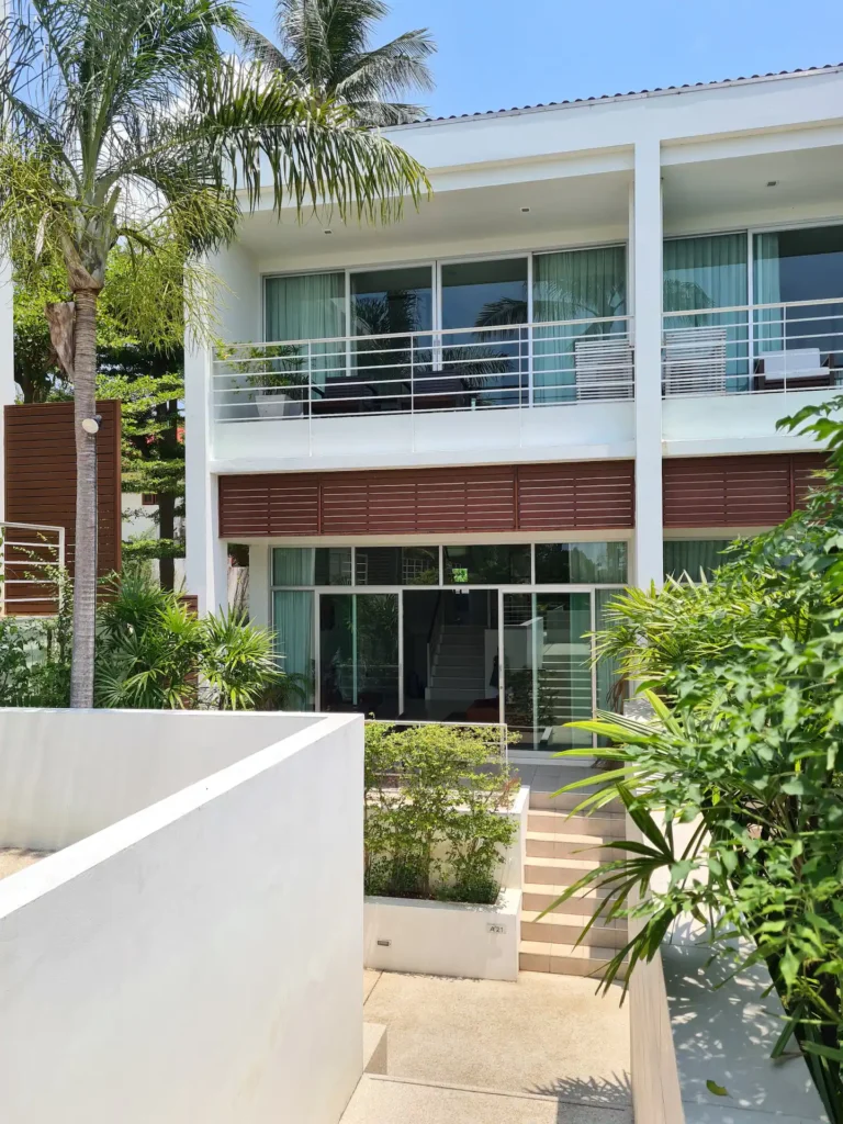 Superior Town House Front View