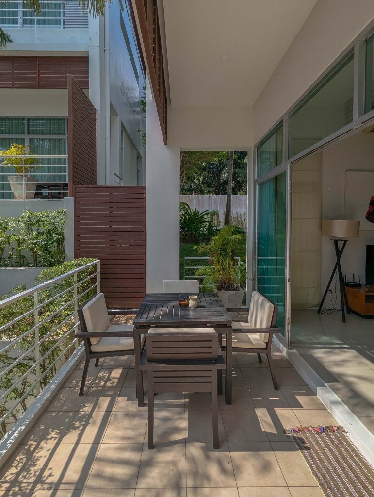 ark Samui A21 Superior Townhouse - outdoor terrace