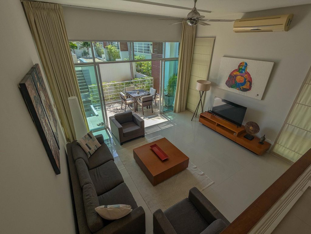 Park Samui A21 Superior townhouse - Living room
