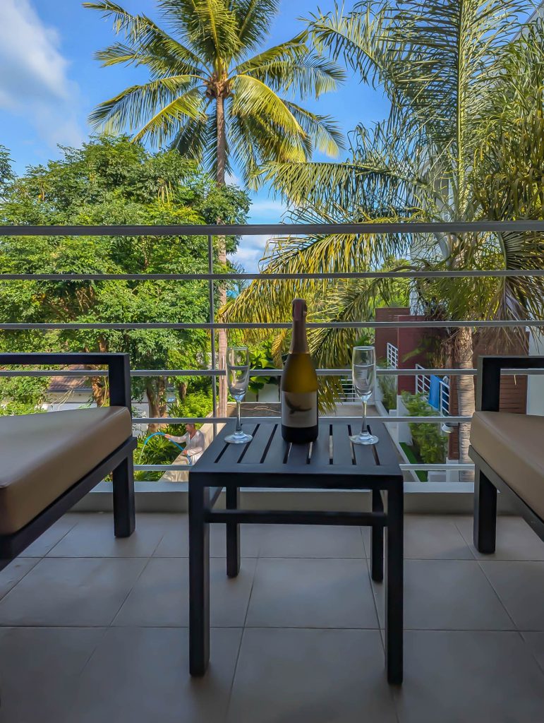 Park Samui A21 Superior townhouse - balcony