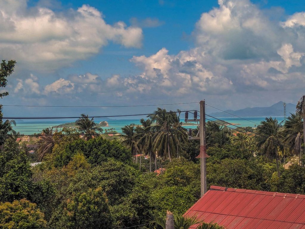 Seaviews towards Kok Phangan